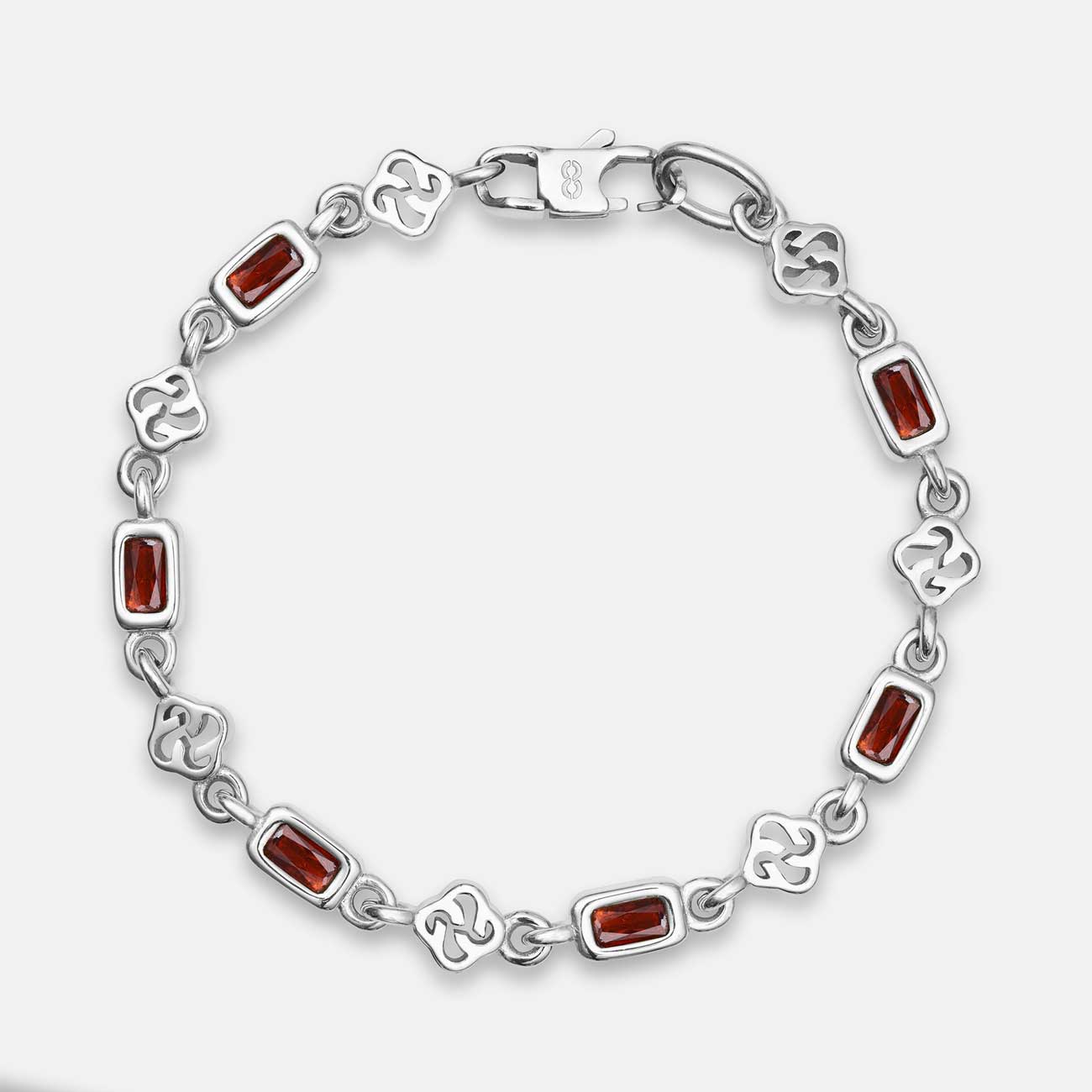 Gemstone Bracelet, Ruby - Image 3