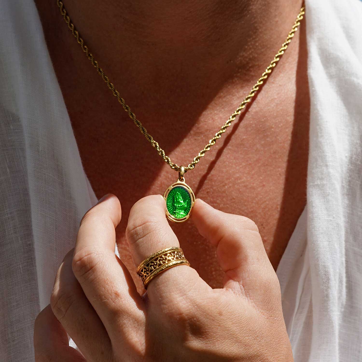 Grateful Pendant - Green - Image 2