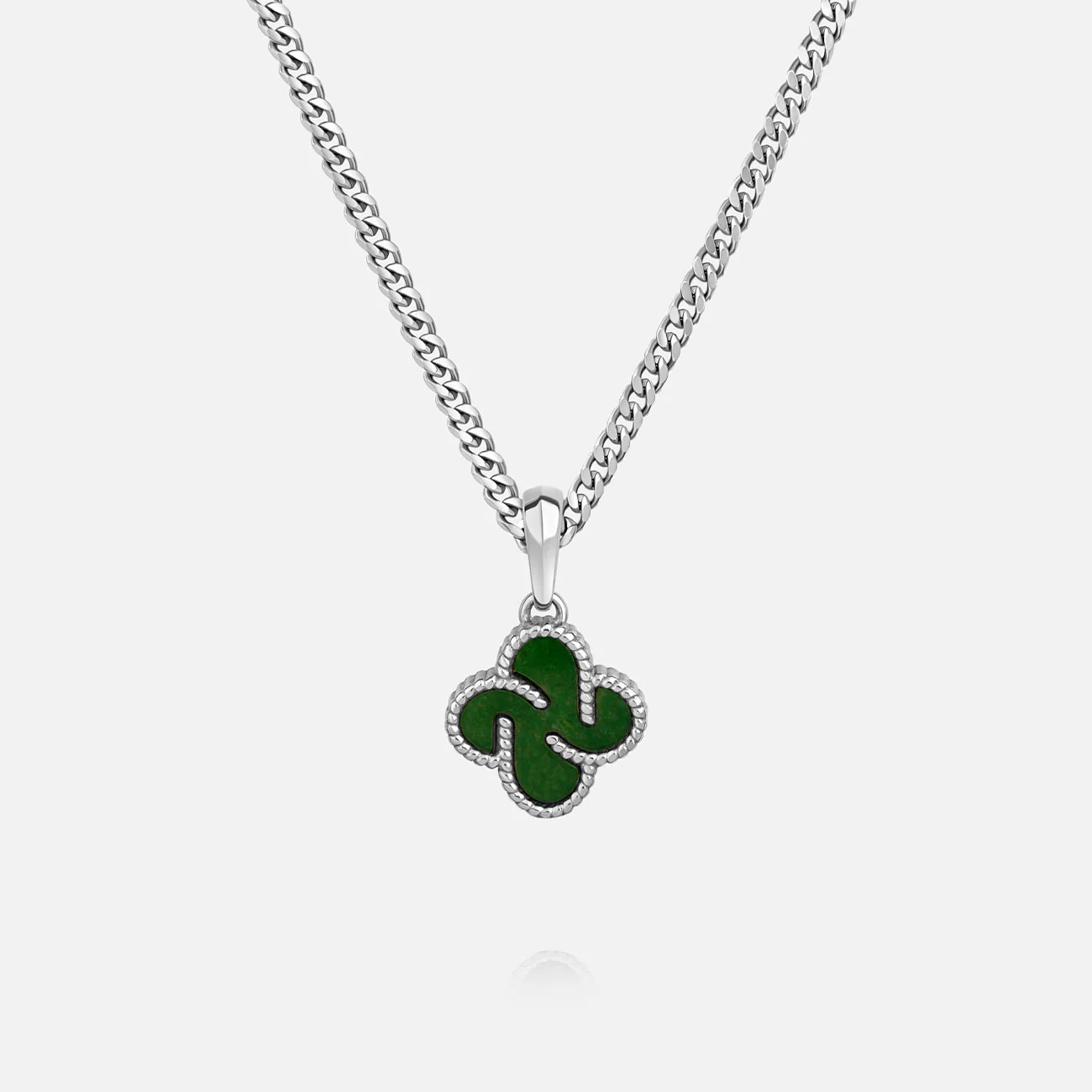 Heritage Clover Pendant - Aventurine - Image 6