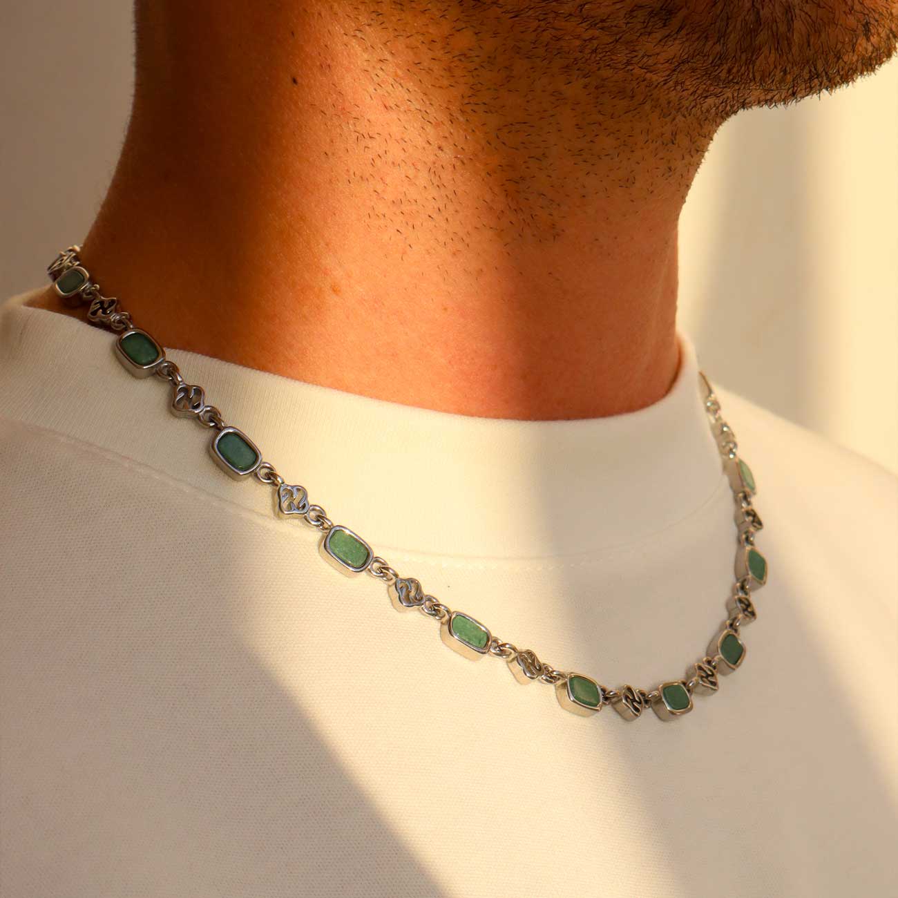 Mineral Necklace - Aventurine - Image 2