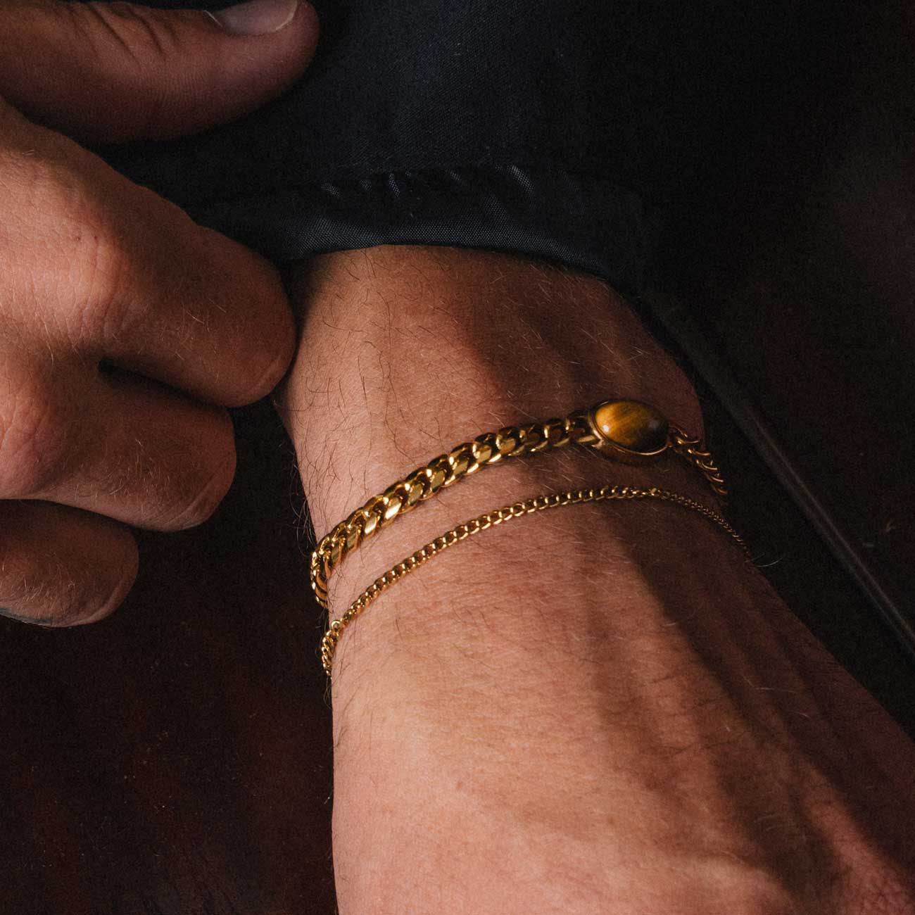 Oval Bracelet - Tigers Eye - Image 5